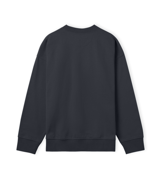 Wiggly Small Sweatshirt Off Black Unisex