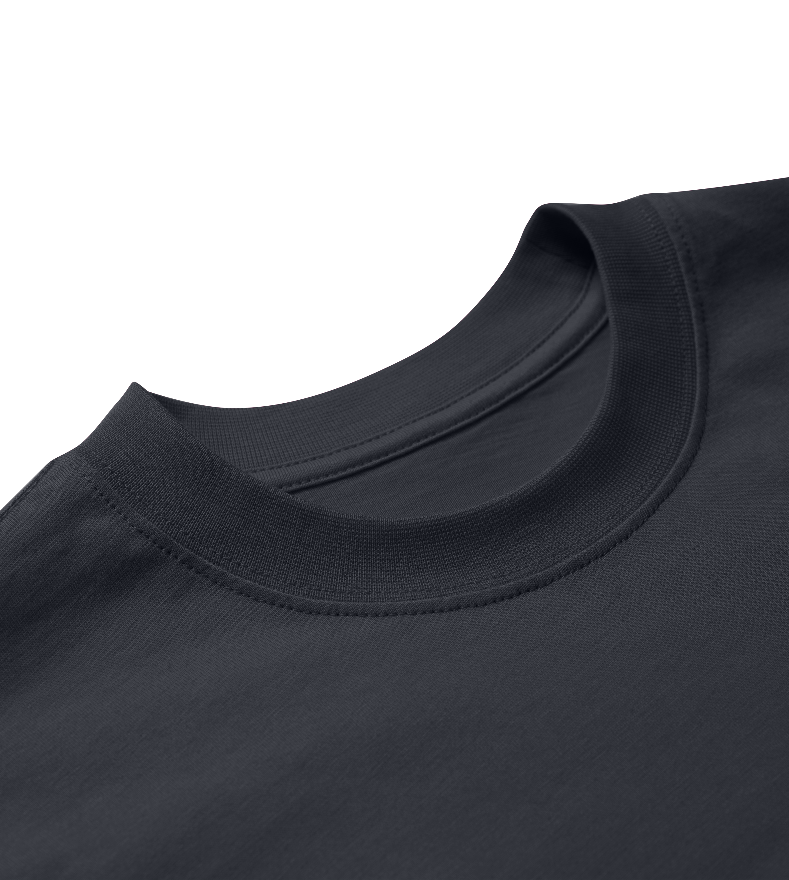 Dubble Vision Small Off Black Oversized Tee Unisex