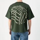 Dice Tee Green – Back view | Type One Dutch Streetwear thumbnail
