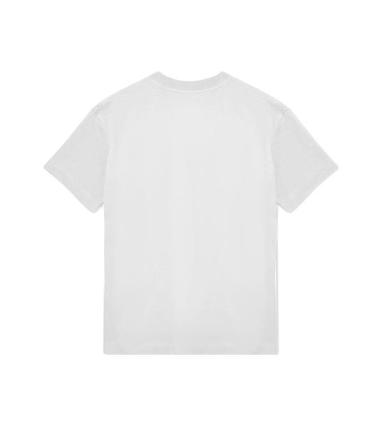 Dubble Vision Small Off White Oversized Tee Unisex