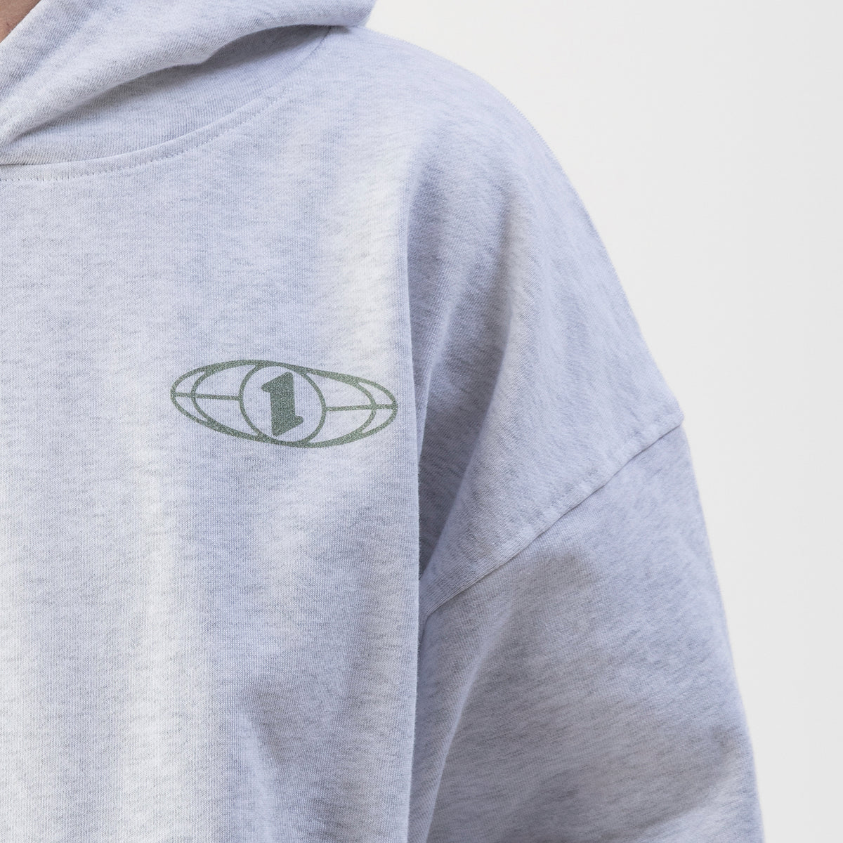 ESTD.2026 Balloon Hoodie Light Grey