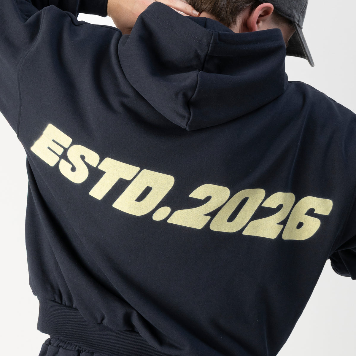 ESTD.2026 Navy Balloon Hoodie
