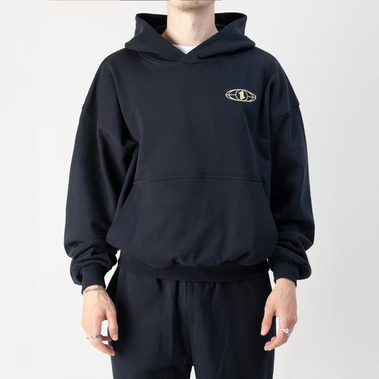 ESTD.2026 Navy Balloon Hoodie