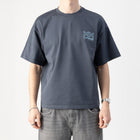 ESTD.2026 Tee Slate Blue – On model front | Type One boxy fit tee thumbnail