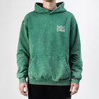 ESTD.2026 Hoodie Washed Cactus – On model front | Type One oversized hoodie thumbnail