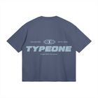 ESTD.2026 Tee Slate Blue – Back view | Type One Dutch Streetwear thumbnail