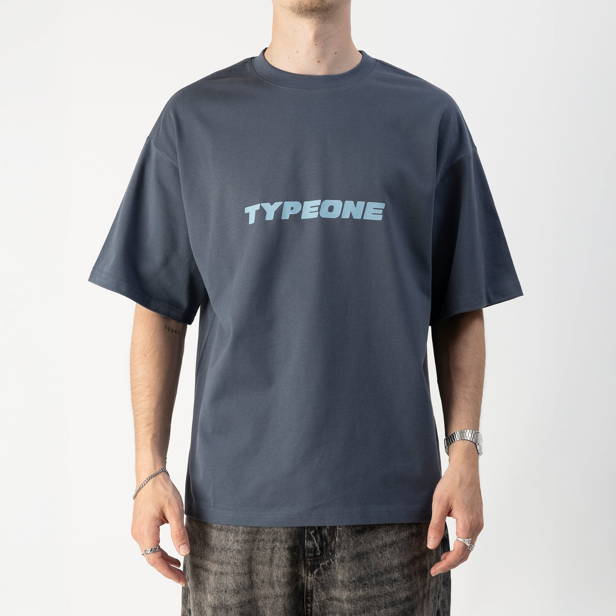 Slate Blue Tee TYPEONE