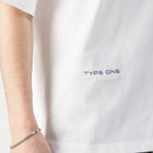 TOAL Tee White – Close-up | Reactive-dyed signature tee Type One thumbnail