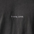 Longsleeve Dark Grey – Detail view | Washed effect drop shoulder longsleeve thumbnail