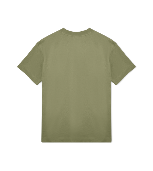 Type One Olive Green Oversized Tee Unisex