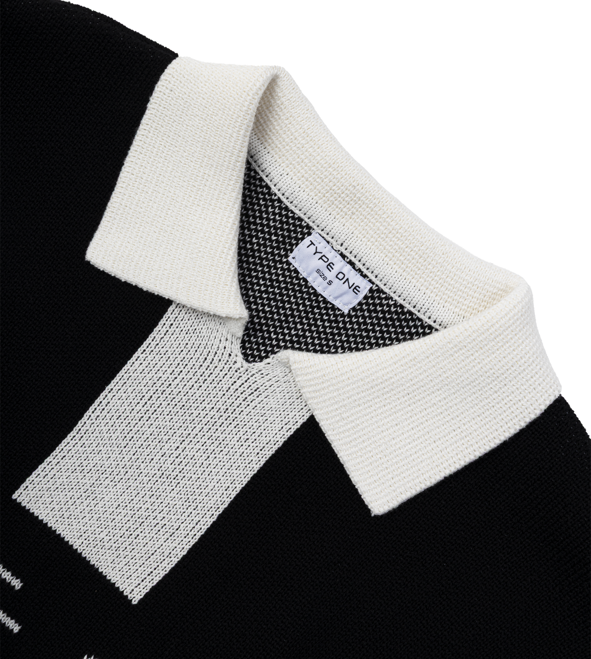 Type One Heavy Jersey Black / White Unisex