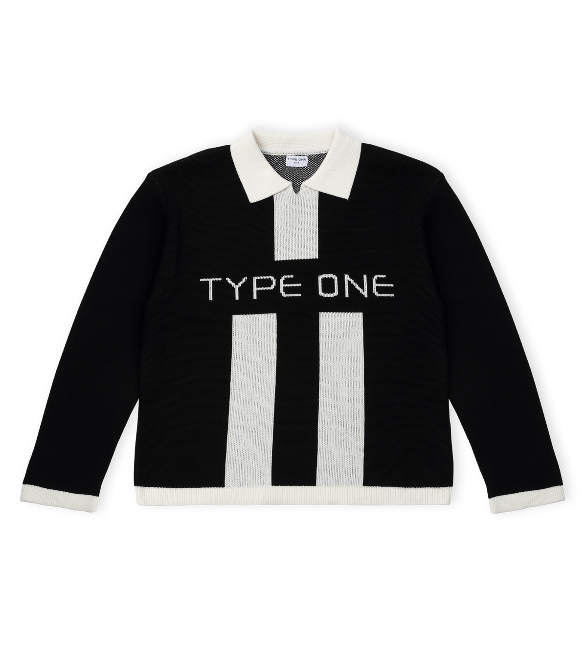 Type One Heavy Jersey Black / White Unisex