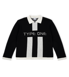 Type One Heavy Jersey Black / White Unisex thumbnail