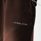 Sweatpants Washed Brown – Detail view | Washed cotton drawstring elastic waist thumbnail