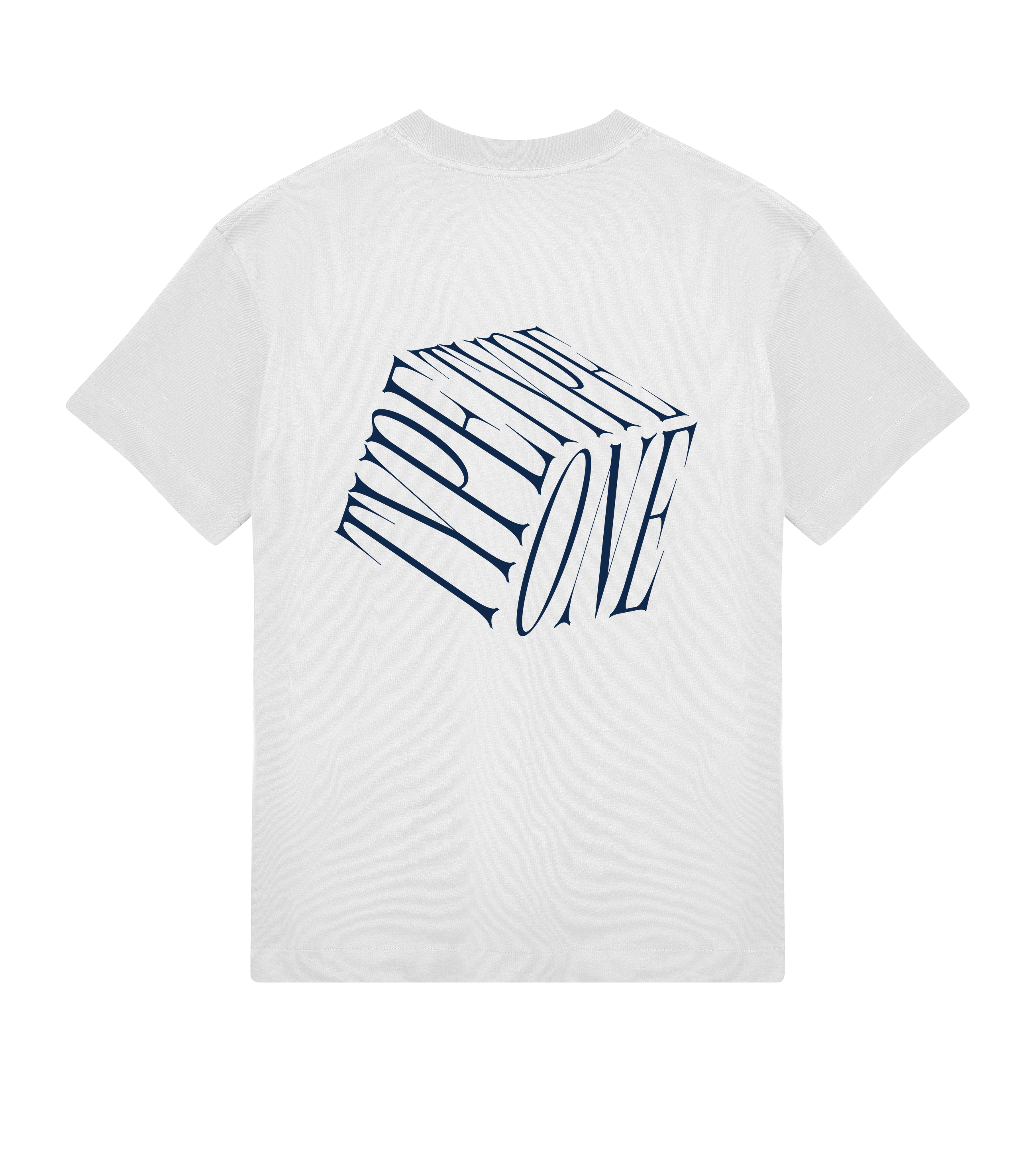 Dice Off White Oversized Unisex Tee