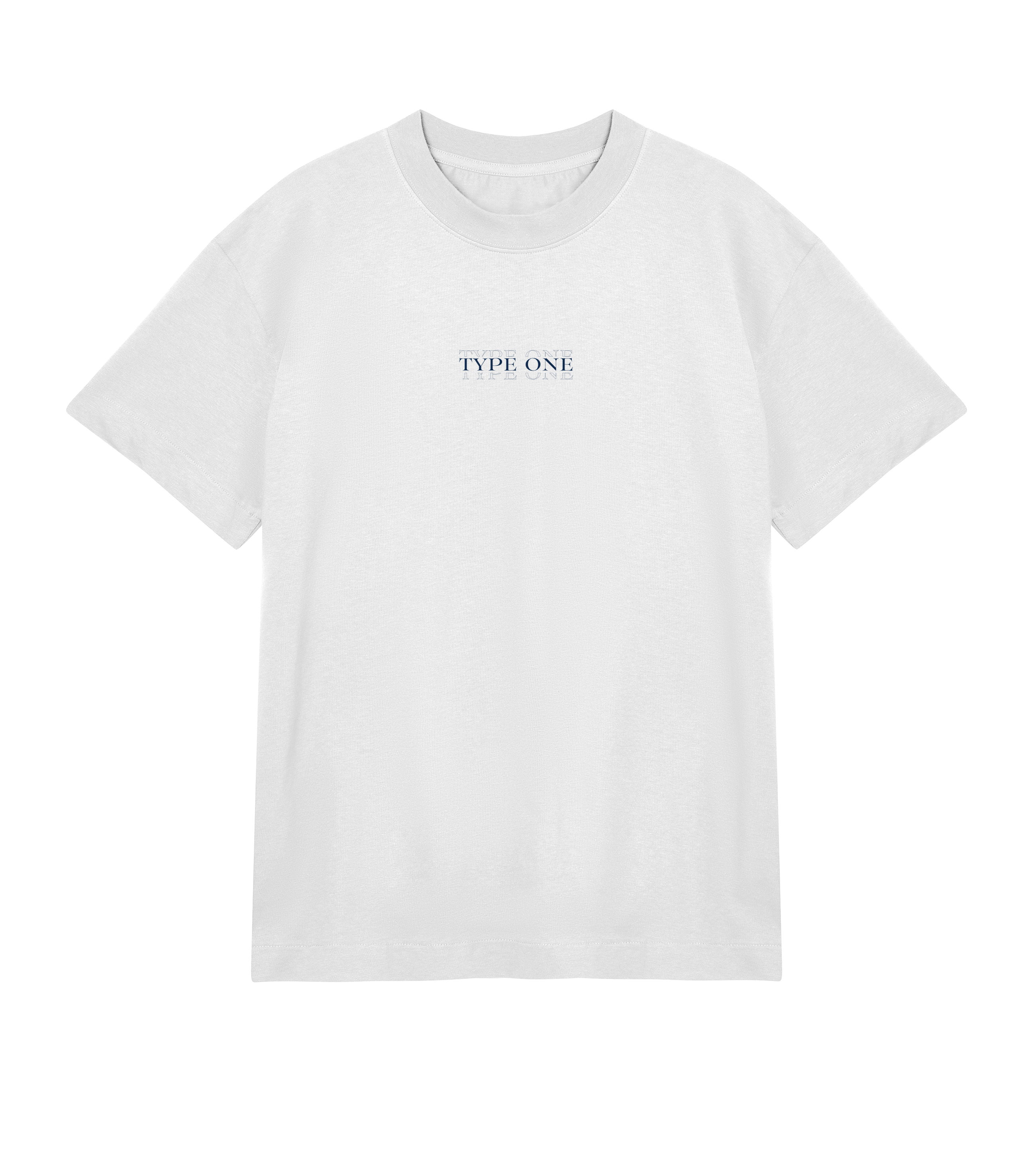 Dubble Vision Small Off White Oversized Tee Unisex