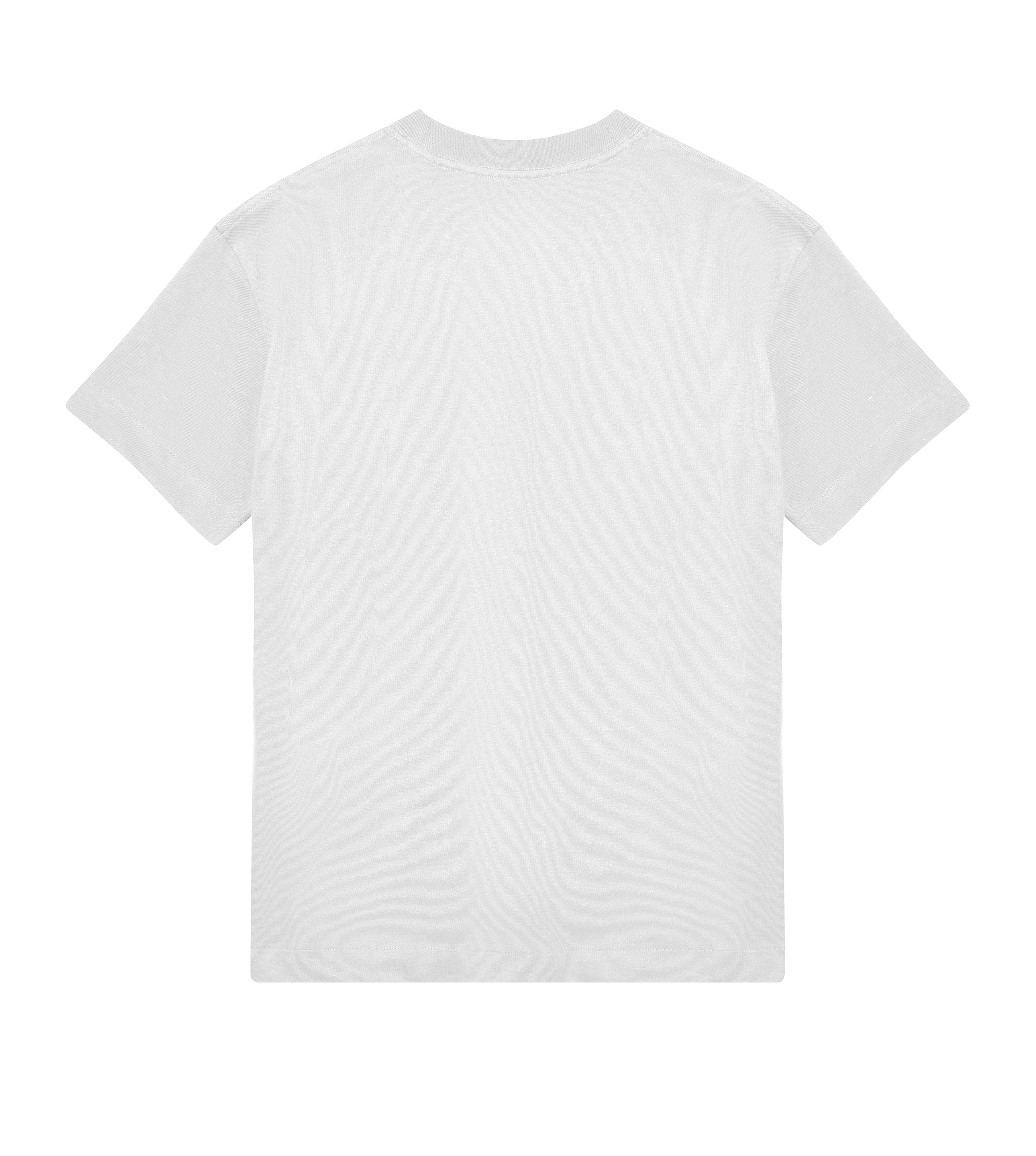 Dubble Vision Small Off White Oversized Tee Unisex